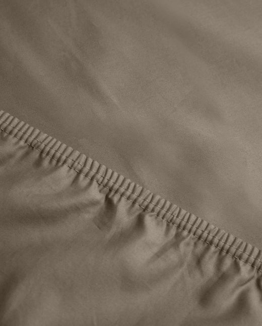 Hoeslaken Satijn Taupe Grey - SUITE702