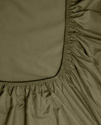 Hoeslaken Satijn Khaki Green - SUITE702