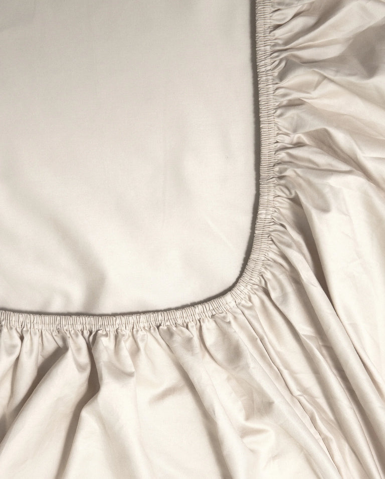 Hoeslaken Satijn White - SUITE702