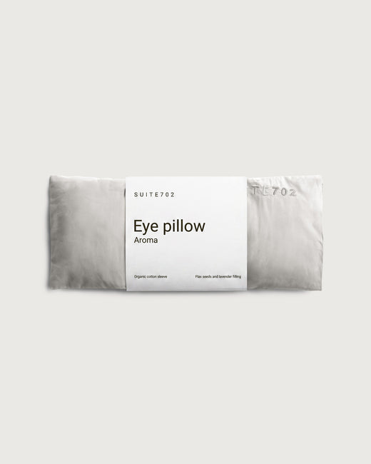 Aroma Eye Pillow Silver Grey