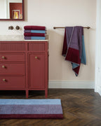 Badhanddoeken Set Blend Sky Blue Bordeaux (2 st.) - SUITE702