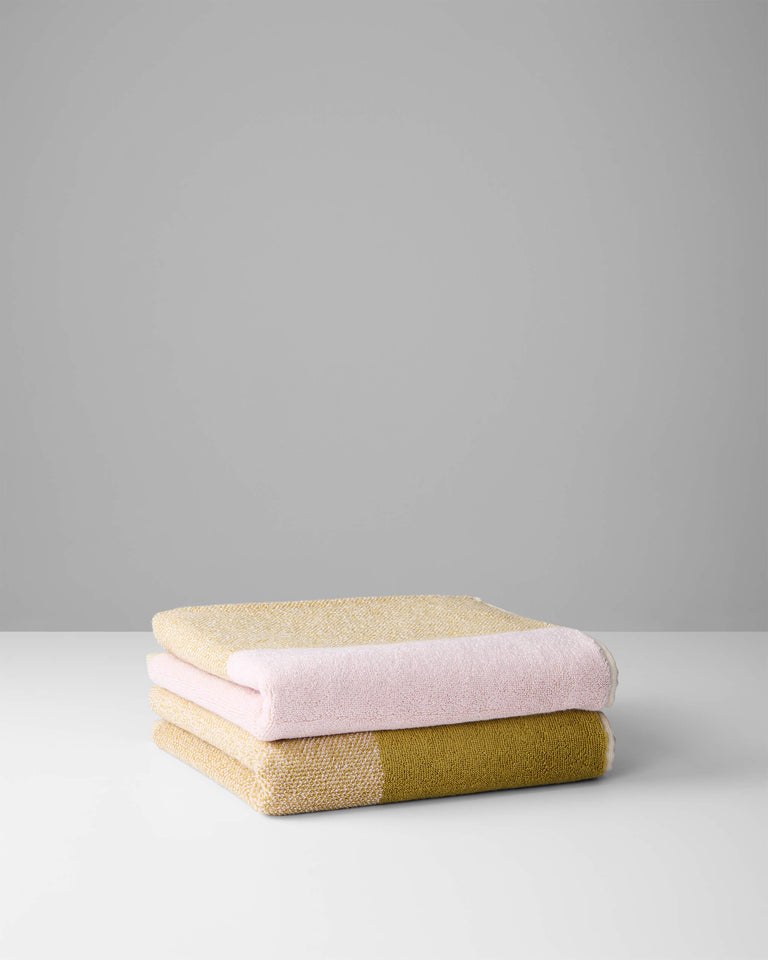 Handdoeken Set Blend Blush Olive (2 st.) - SUITE702