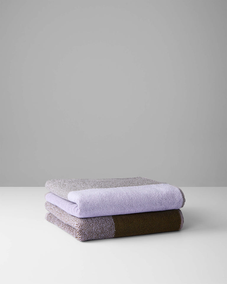 Handdoeken Set Blend Green Lilac (2 st.) - SUITE702