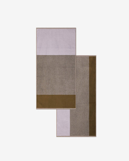 Handdoeken Set Blend Green Lilac (2 st.) - SUITE702