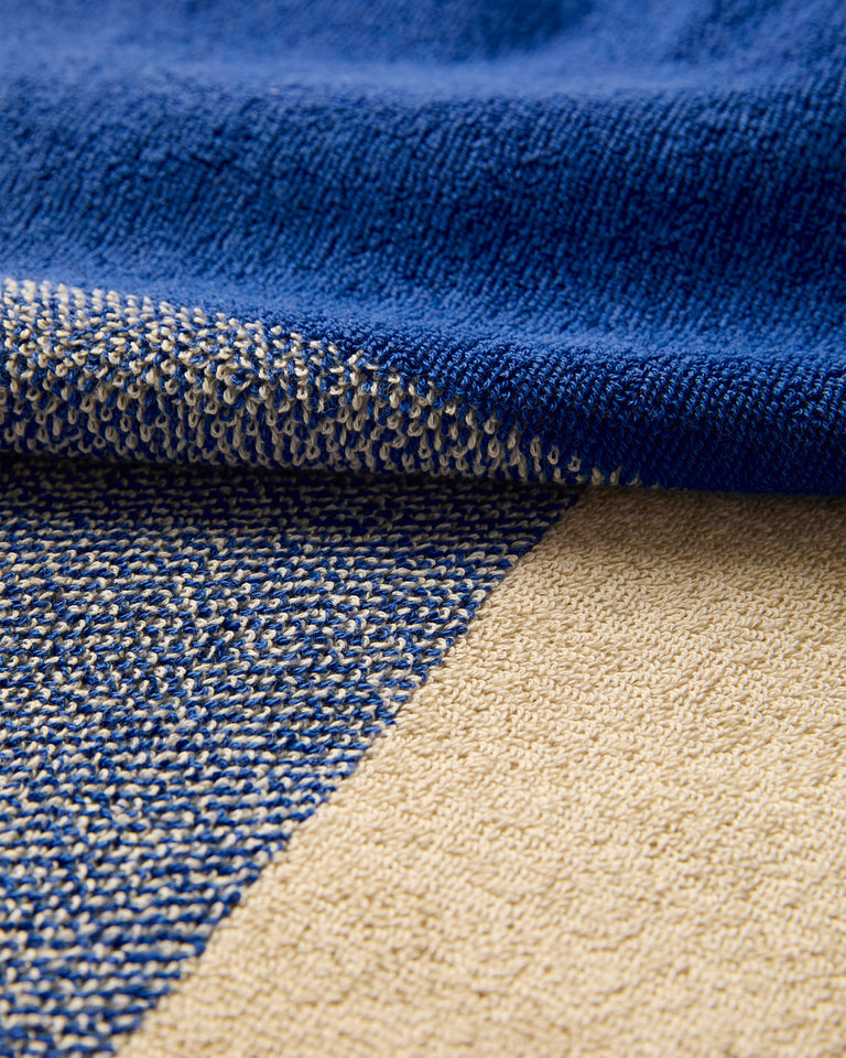 Handdoeken Set Blend Cobalt Blue Ecru (2 st.) - SUITE702