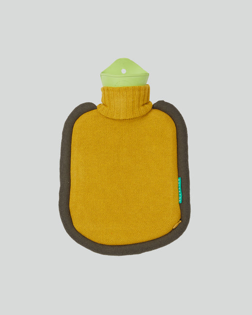 Mini Bumper Hot Water Bottle Mustard 