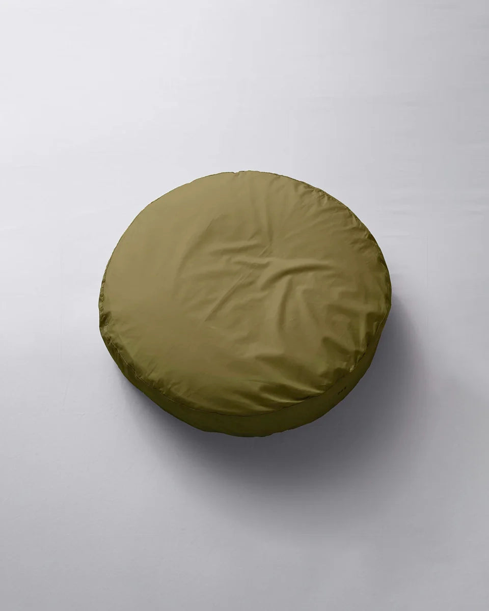 Taie d'oreiller bigDOT vert olive