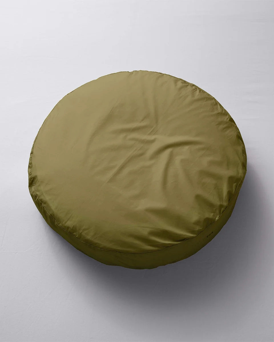 Taie d'oreiller bigDOT vert olive