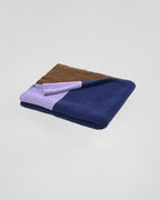 Merino Plaid Blue Brown Lilac - SUITE702