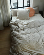 Dekbedovertrek Katoen Streep Brown Ecru - SUITE702