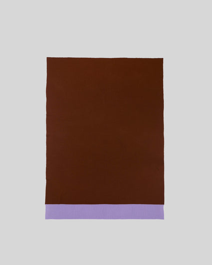 Merino Plaid Blue Brown Lilac - SUITE702