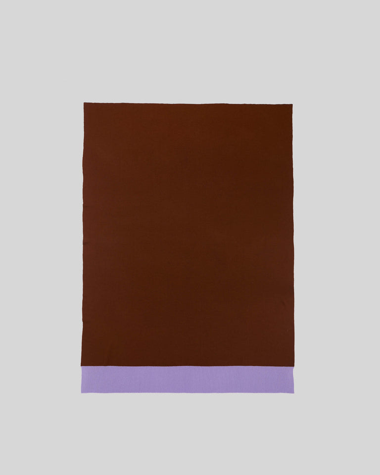 Merino Plaid Blue Brown Lilac - SUITE702