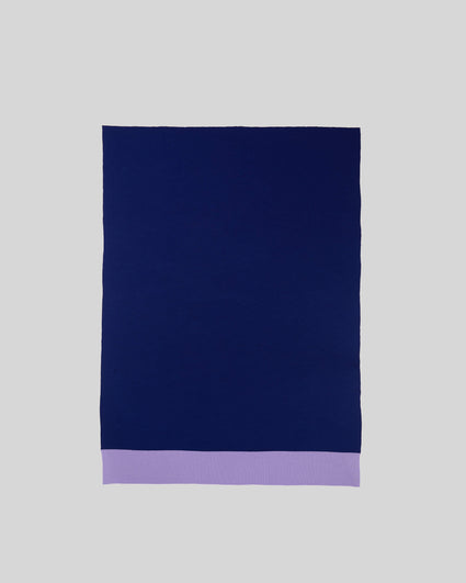 Merino Plaid Blue Brown Lilac - SUITE702