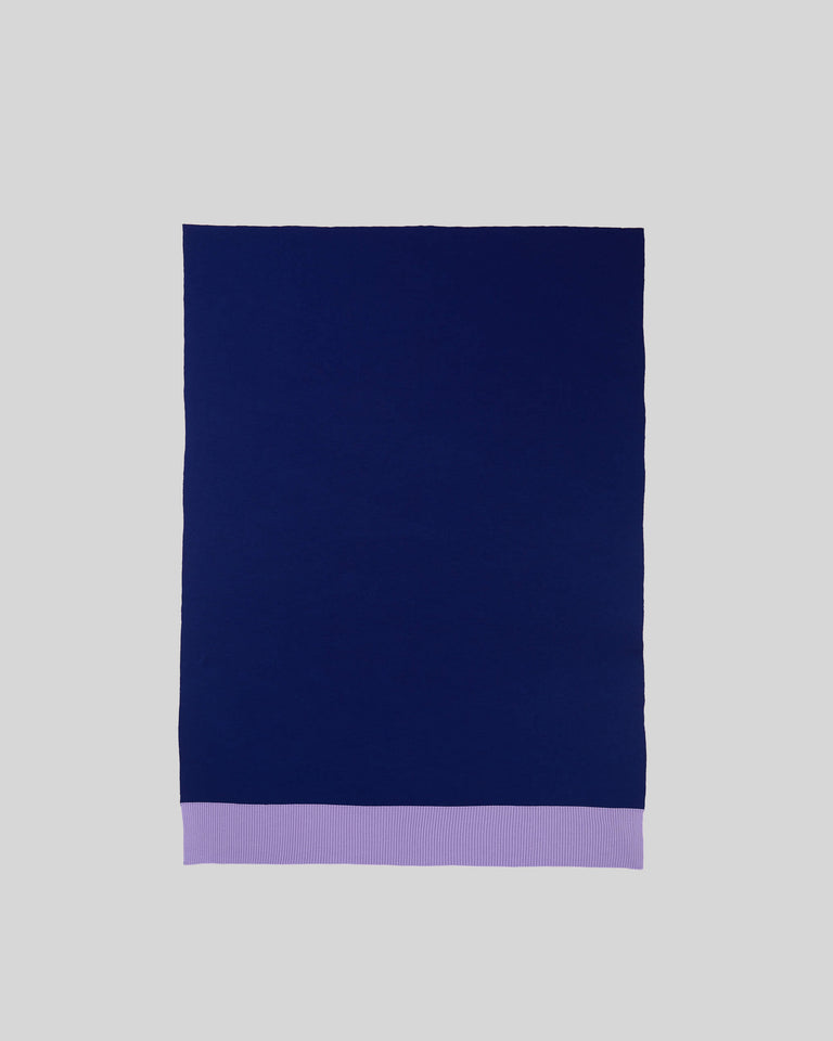 Merino Plaid Blue Brown Lilac - SUITE702