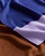 Merino Plaid Blue Brown Lilac - SUITE702