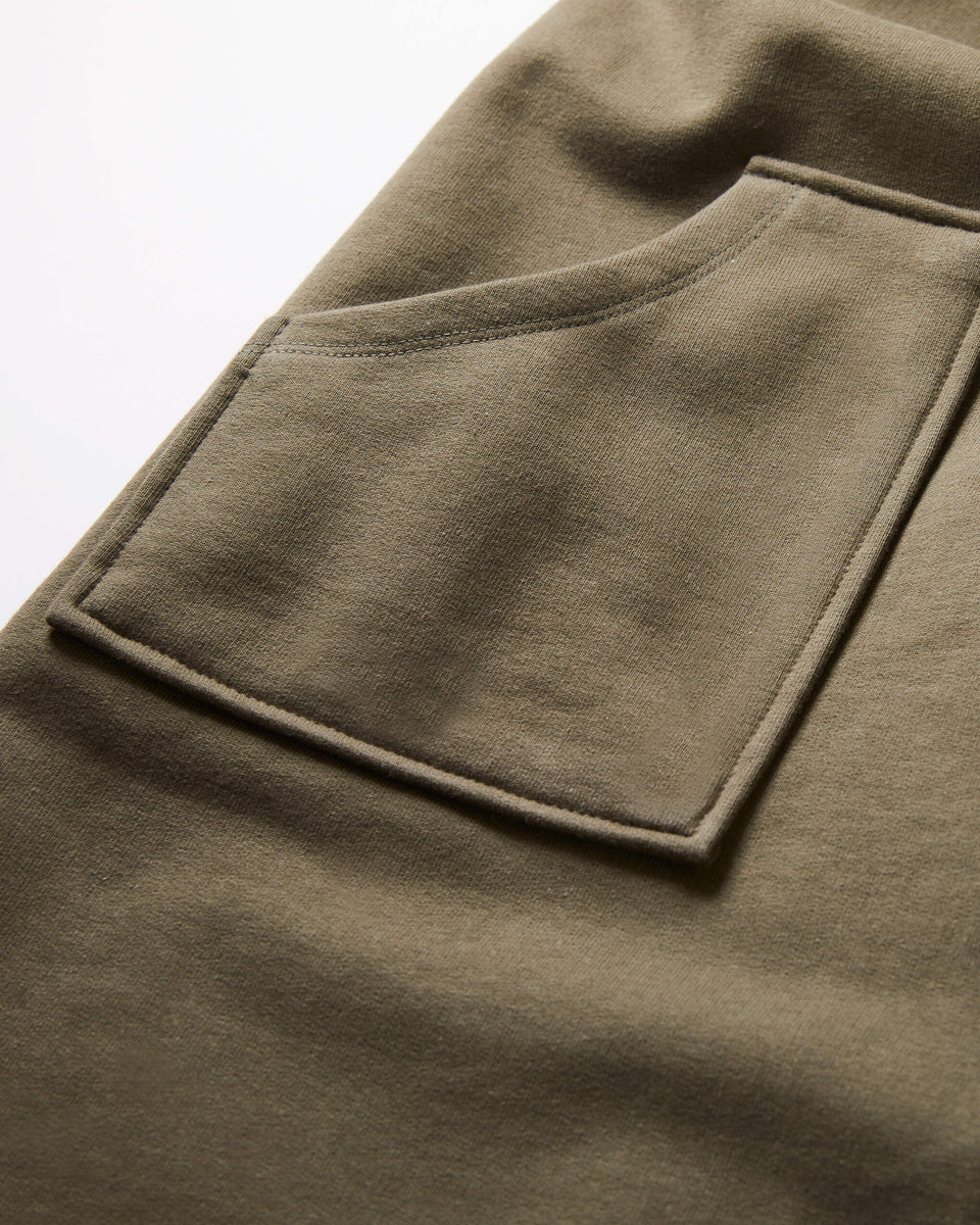 Sweater-style Badjas Dark Olive - SUITE702