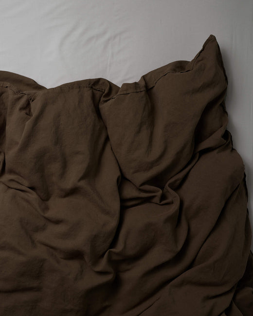 Dekbedovertrek Linnen Dark Brown - SUITE702