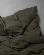 Dekbedovertrek Linnen Army Green - SUITE702