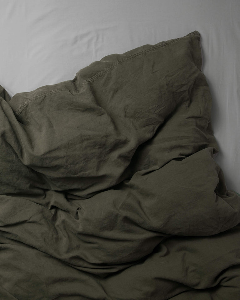 Beddengoed Set Linnen Army Green - SUITE702