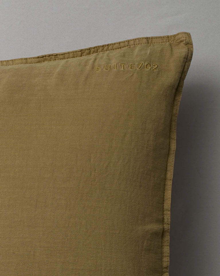 Kussensloop Linnen Khaki Gold - SUITE702