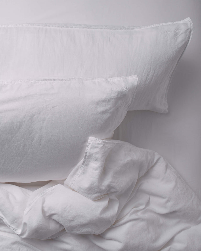 Beddengoed Set Linnen White - SUITE702