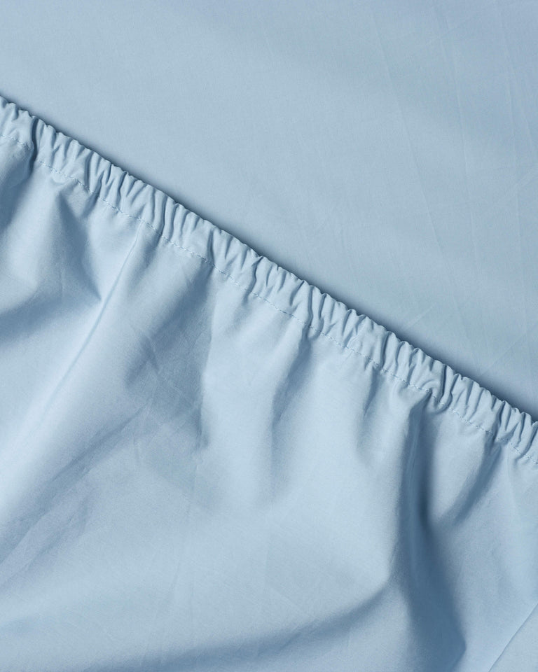 Hoeslaken Katoen Sky Blue - SUITE702