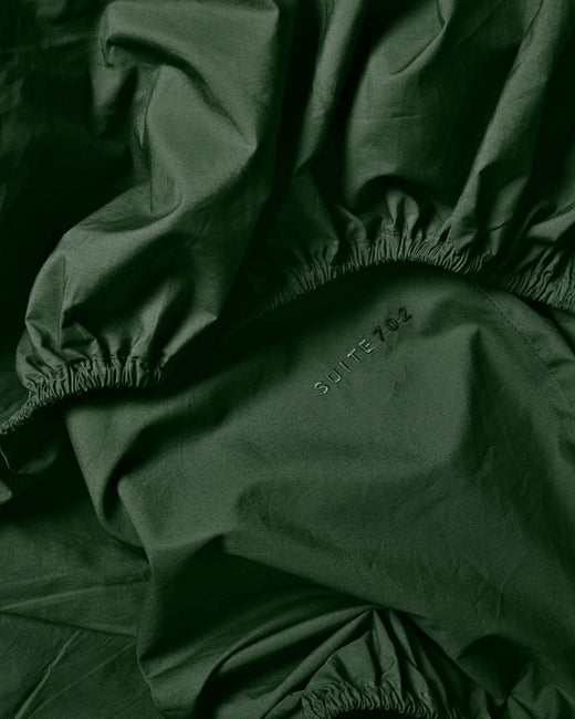 Hoeslaken Katoen Forest Green - SUITE702