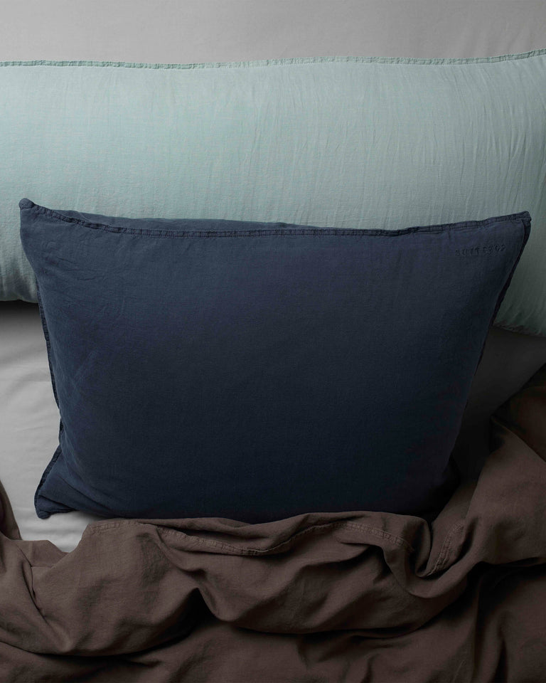 Kussensloop Linnen Midnight Blue - SUITE702