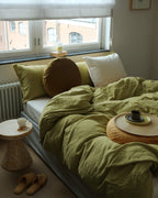 Dekbedovertrek Linnen Pear Green - SUITE702